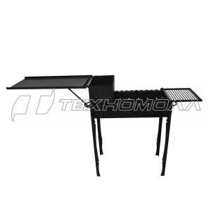 Мангал с топкой, с полкой