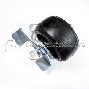 Кoлеcнaя опора большегруз обрезин 100мм повор/торм