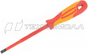 Диэлектрическая отвертка SL3х75мм, CrMo, до 1000В GROSS 12941