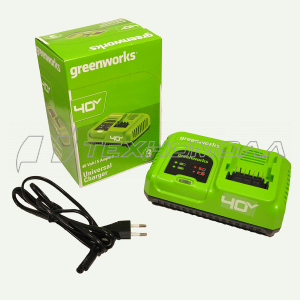 Зарядное устройство Greenworks G40UC5 40В Быстрое 5А