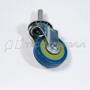 Кoлеcнaя опора аппаратная 50мм поворот с болт М10