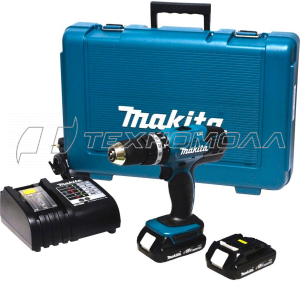 Аккумуляторная дрель-шуруповерт Makita DHP453SYE