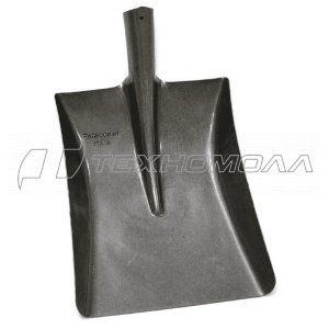 Лопата совковая (700г рельсовая сталь б/ч) серая