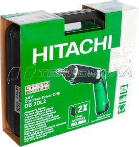 Аккумуляторная отвертка Hitachi DB3DL2