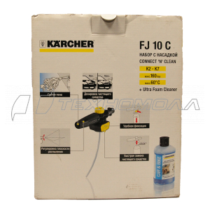 Набор с насадкой Connect 'n' Clean и UFC KARCHER