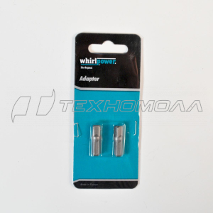 Адаптер 1/4", 25 mm для шест. головок Whirlpower