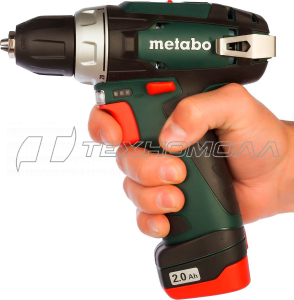 Аккумуляторный винтоверт Metabo PowerMaxx BS Basic Set 600080960