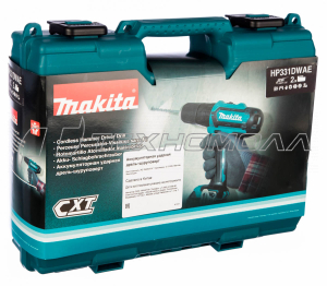 Аккумуляторная ударная дрель-шуруповерт Makita HP331DWAE