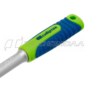 Ключ трещотка 1/4", 45 зубьев, с быстрым сбросом, матовый хром Сибртех